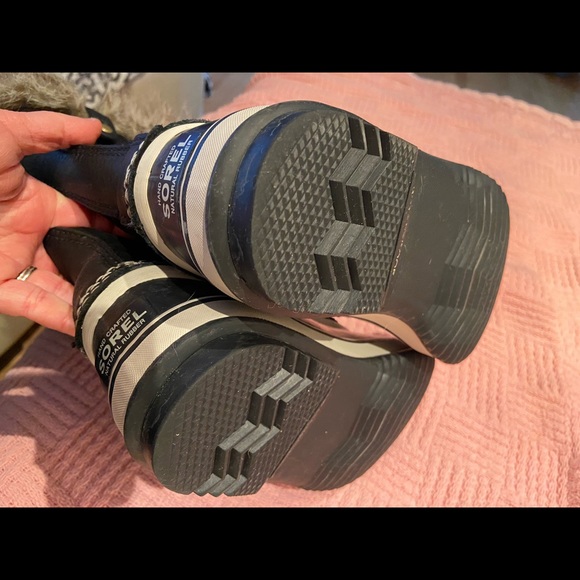 NEW - Sorel Winter Boots Joan of Artic black - Size 7 - Picture 8 of 13